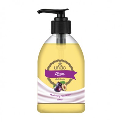 UN5025 - UNAC MOISTURIZING HAND WASH 500ML PLUM